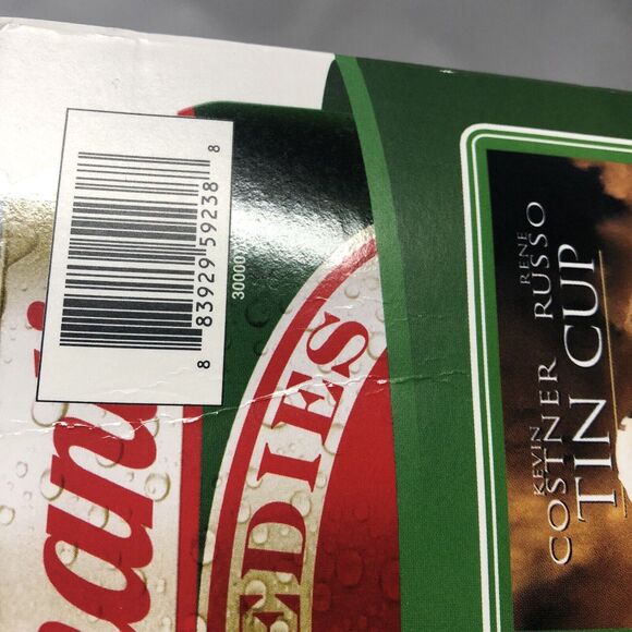 Bromantic Comedies Tin Cup DVD With Slipcover & Koozie Kevin Costner René Russo - Picture 6 of 10